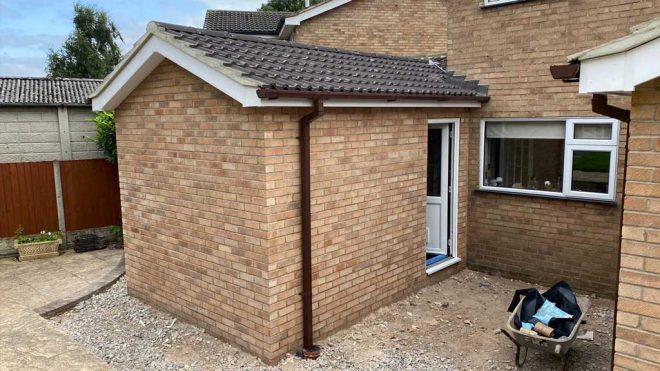House extension project in Thingstone, near Swadlincote 1